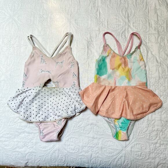 SweetHoney Skirted Swim Suit Bundle Size 3T - Picture 2 of 7